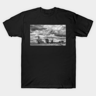 Working Farm with Abandoned House T-Shirt